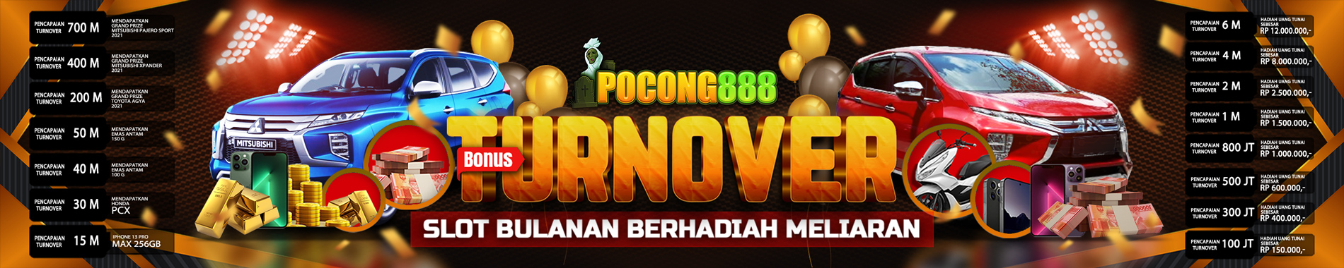 BONUS TO BULANAN POCONG888